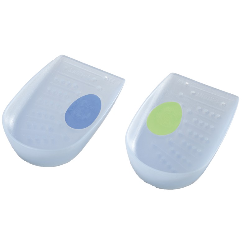 Talonnettes silicone évolutives d’absorption des chocs à inserts anatomiques Pedipro Softer Thuasne