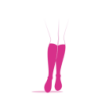 Dynaven chaussettes de contention transparent (pure transparent) Sigvaris - classe 2