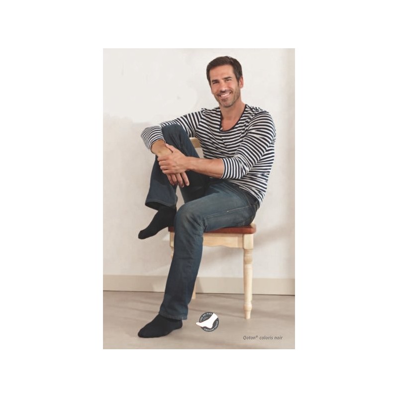 Bas de contention Qoton antiglisse homme - classe II